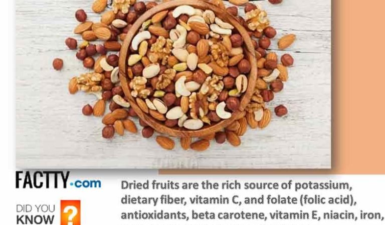 Nutrition & Vitamins Value of Dry Fruits with Some Healthy Fun Facts